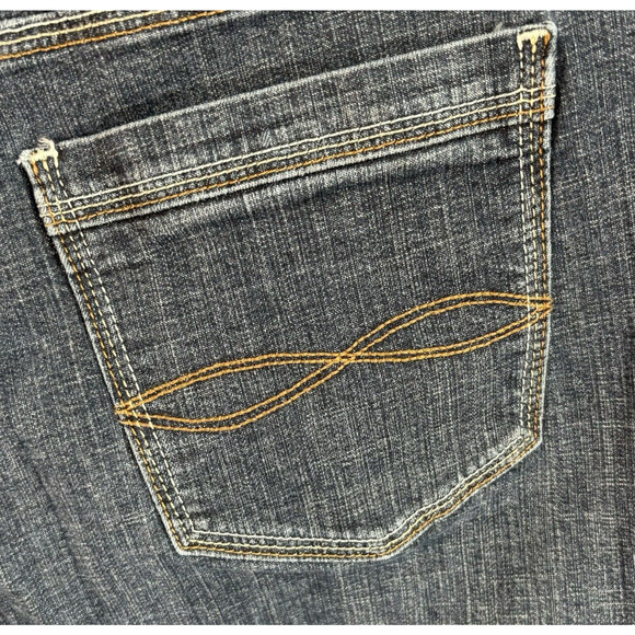 Riders By Lee Jeans Women's Size 14P Blue Cotton Blend Flared 26 1/2 inseam - Picture 6 of 11